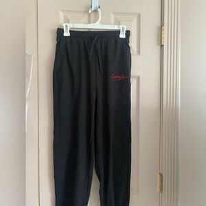 Black sweatpants